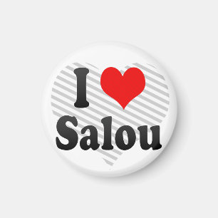 I Love Salou, Spain. Me Encanta Salou, Spain Magnet
