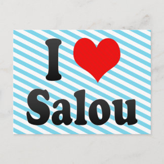 I Love Salou, Spain. Me Encanta Salou, Spain Postcard