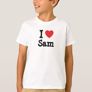 I love Sam heart T-Shirt
