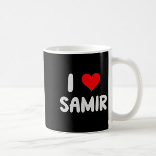 I Love Samir - Heart Comfort Colors Adult Heavywei Coffee Mug