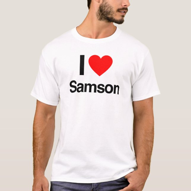 I Love Samson T-Shirt (Front)