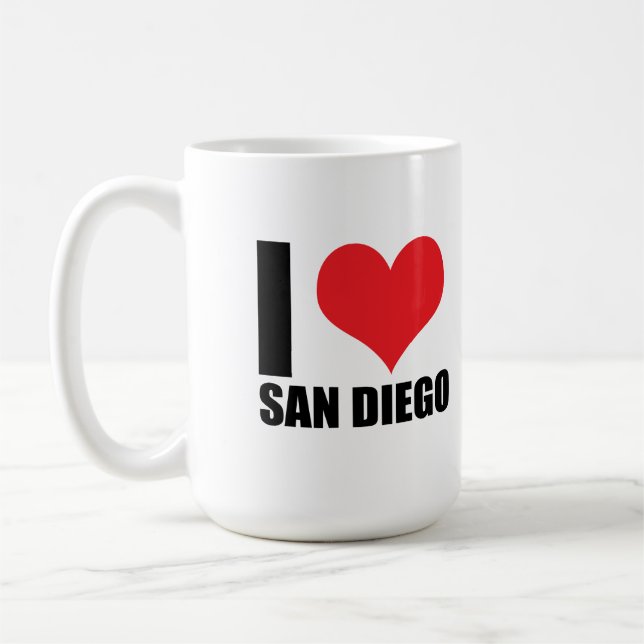 I love San Diego Coffee Mug (Left)