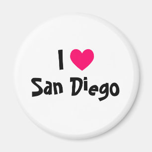 I Love San Diego Magnet