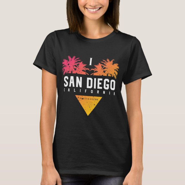 I Love San Diego T-shirt (Front)