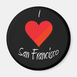 I Love San Francisco Magnet