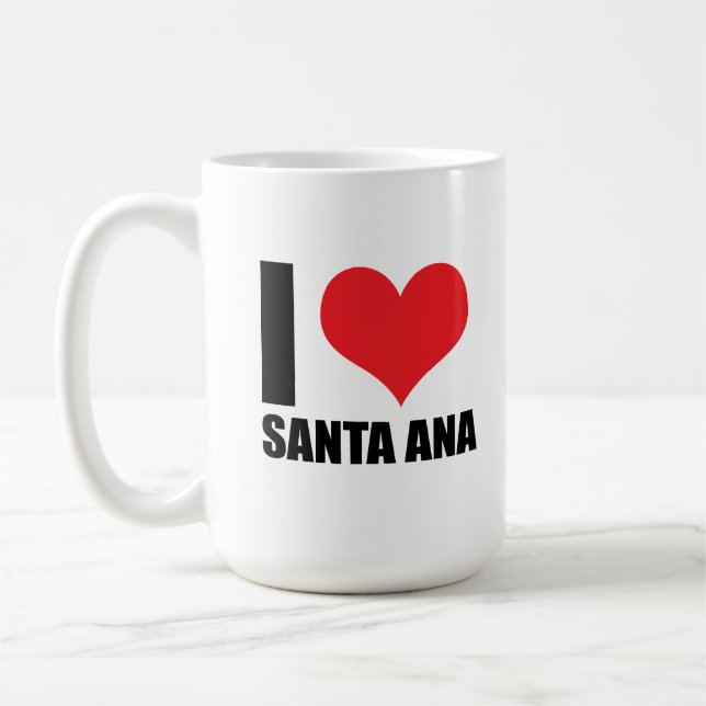 I love Santa Ana Coffee Mug (Left)