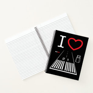 I love Santa Monica Airport Runway 21 / 3 Notebook