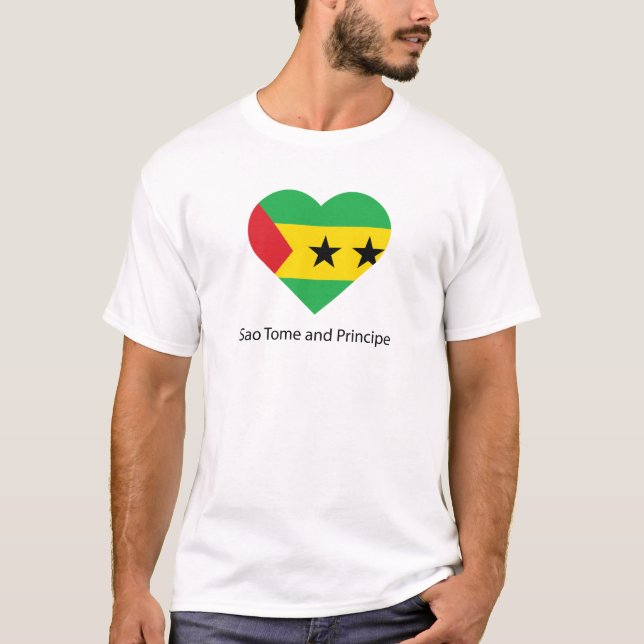 I Love Sao Tome and Princeipe T-Shirt (Front)