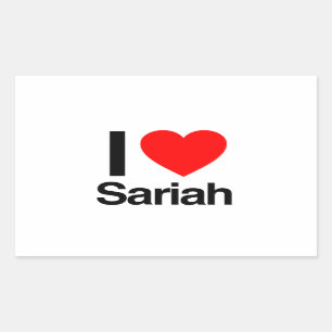 i love sariah sticker