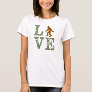 I Love Sasquatch T-Shirt