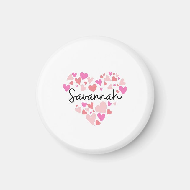 I love Savannah Magnet (Front)