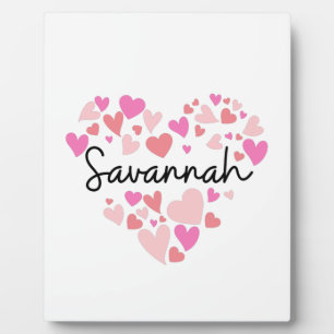 I love Savannah Plaque