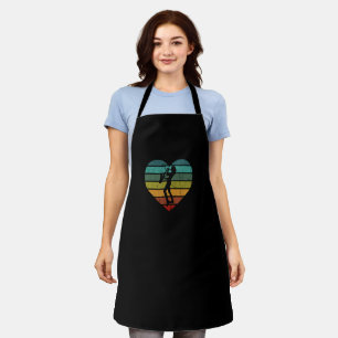 I Love Saxophone And Saxophonist Apron
