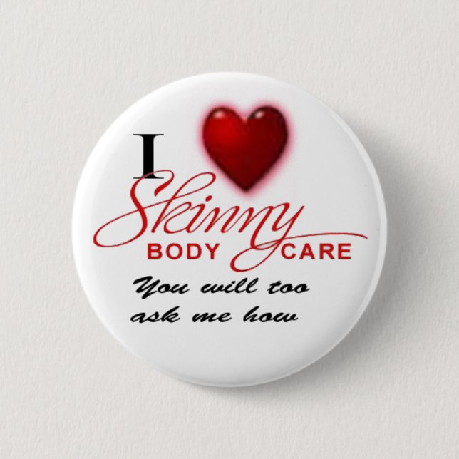 I love SBC 2 Inch Round Button (Front)