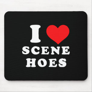 I Love Scene Hoes Matching Christmas Outfits  Mouse Pad