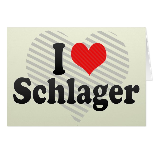 I Love Schlager (Front Horizontal)