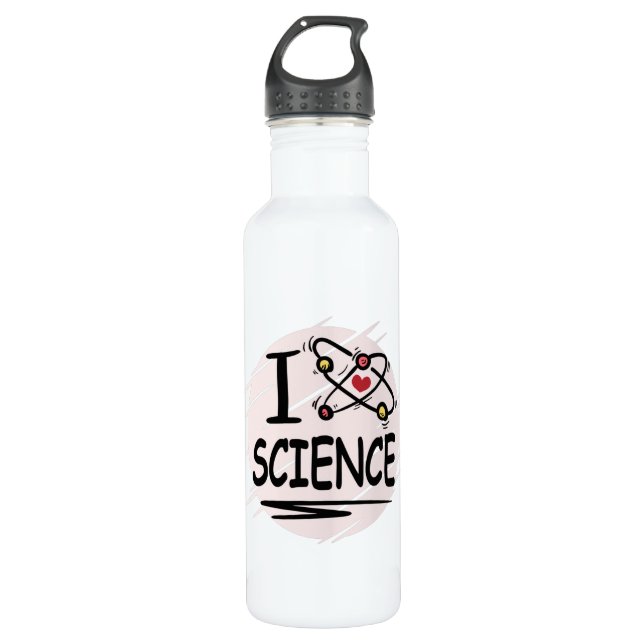 I love Science 710 Ml Water Bottle (Front)