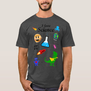 I Love Science black version T-Shirt