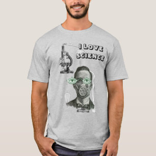 I LOVE Science Major Doctor of Science T-Shirt