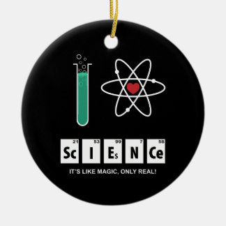 I Love Science - Ornament