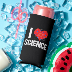 I Love Science Seltzer Can Cooler