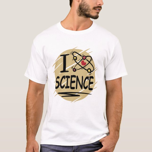 I love Science T-Shirt (Front)
