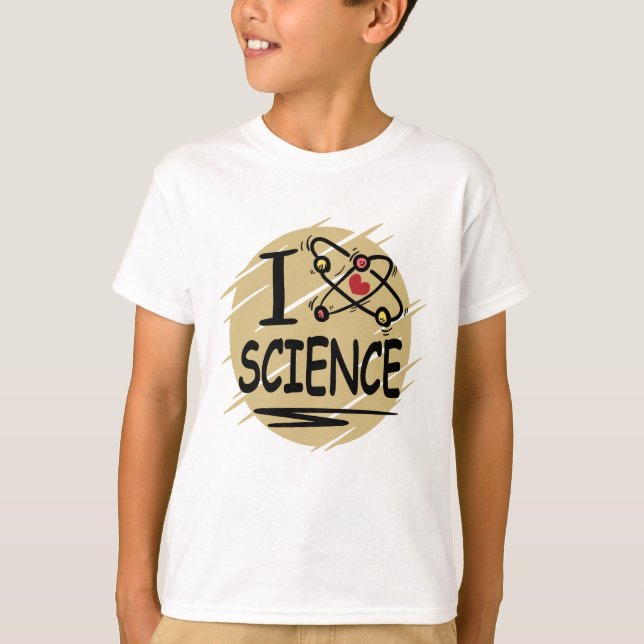 I love Science T-Shirt (Front)