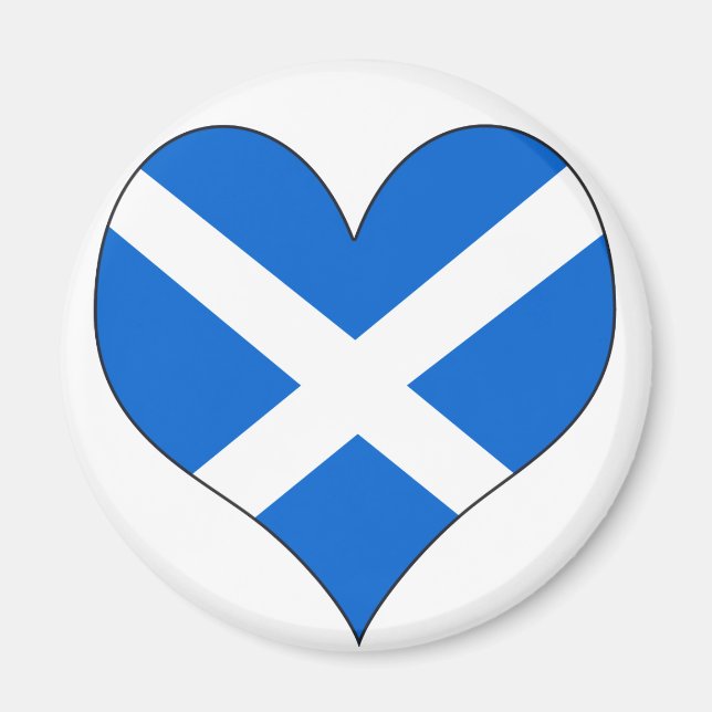 I Love Scotland Magnet (Front)