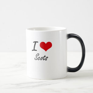 I Love Scots Magic Mug