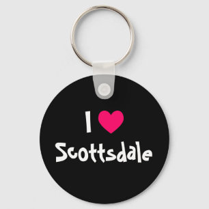 I Love Scottsdale Keychain