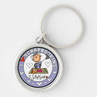 I Love Scrapbooking Tshirts and Gifts Keychain