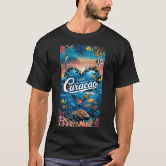 I Love Scuba Diving in Curacao T-Shirt