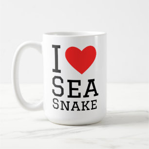 I love sea snake coffee mug