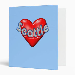 I Love Seattle Binder