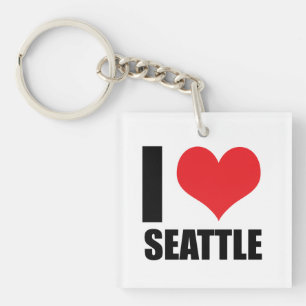 I love Seattle Keychain