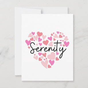 I love Serenity Card