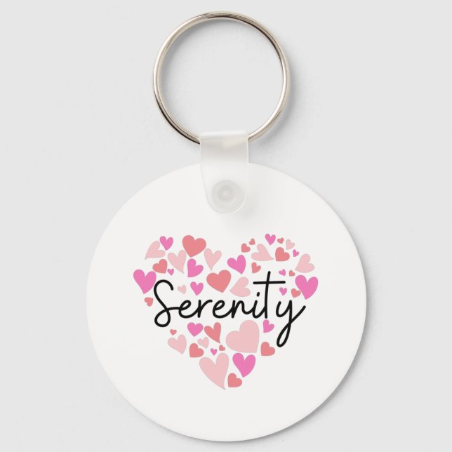 I love Serenity Keychain (Front)
