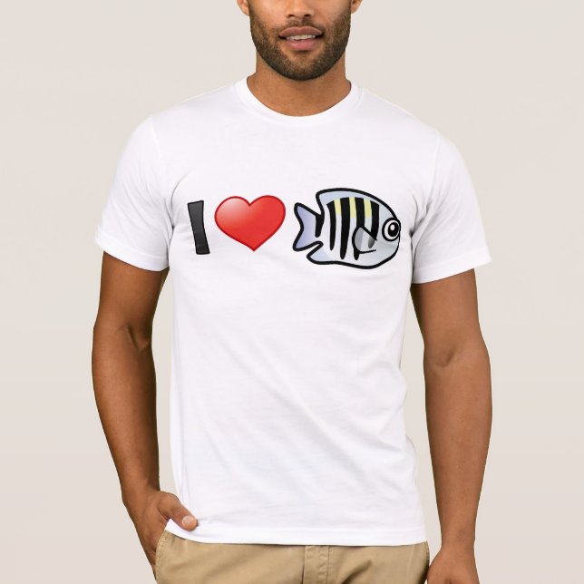 I Love Sergeant Major T-Shirt (Front)