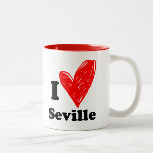 I love Seville Two-Tone Coffee Mug