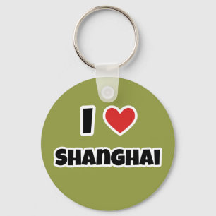 I love Shanghai Keychain