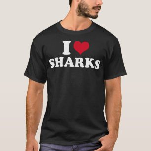 I Love Sharks T-Shirt