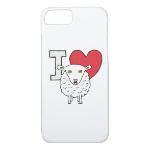 I Love Sheep Case-Mate iPhone Case