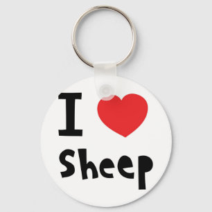 I love sheep keychain