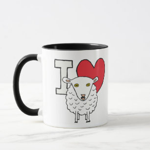 I Love Sheep Mug