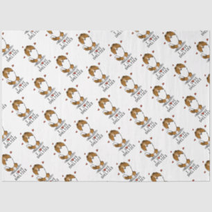 I Love Shelties (sable 2) Shetland Sheepdogs Cute Tissue Paper