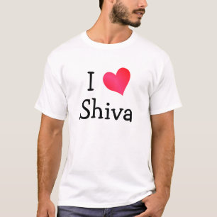 I Love Shiva T-Shirt