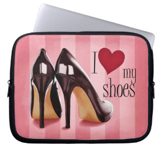 I love shoes laptop sleeve
