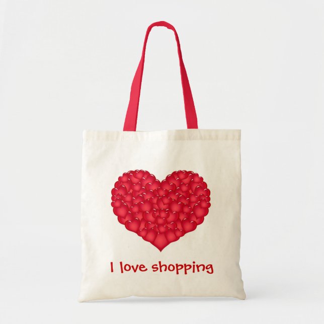 I love shopping bag (Front)