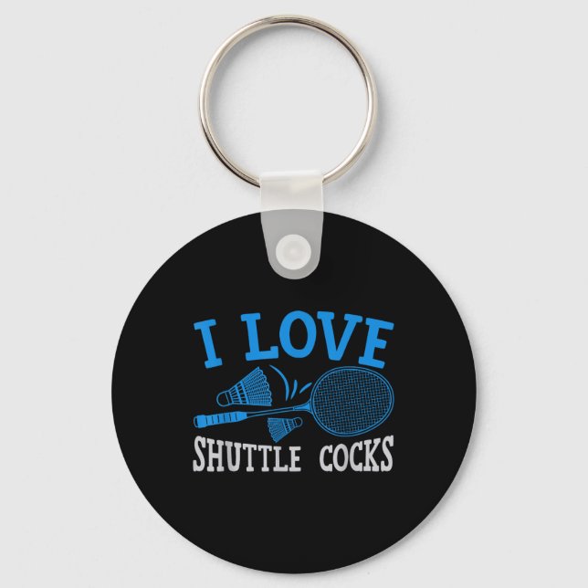 I Love Shuttle S  Keychain (Front)