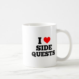 I Love Side Quests - Sidequesting Edm Rave Gamer Coffee Mug